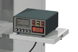 It can be used to hold measuring instrument, a computer, or other devices connected to the chamber. Paperless recorder Records internal temperature and other temperature (and humidity).