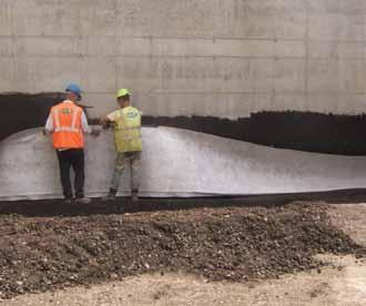 Using preformed drainage systems we offer sub-surface drainage with higher performance, lower environmental impact and lower cost than traditional granular filters.