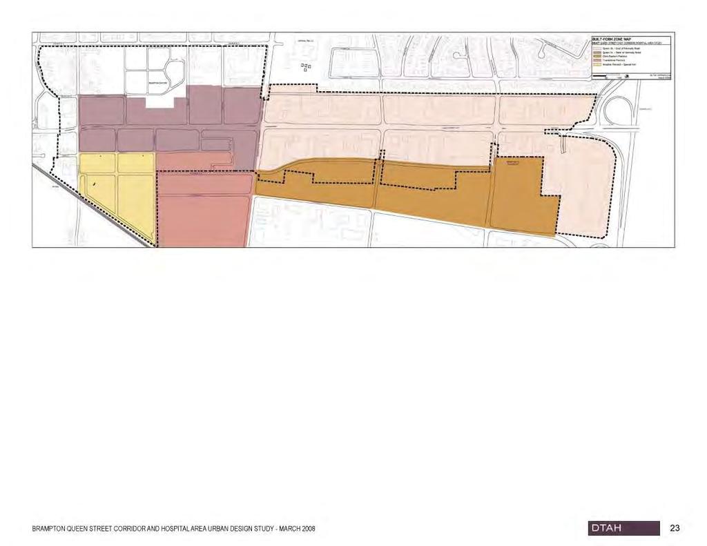 Built Form Recommendations 2 1 4 5 3 Built-Form Controls for the Queen Street Corridor 5-Precinct Map 1 Queen East of Kennedy Mixed-use min. height 7.5m max. height 20 storeys?