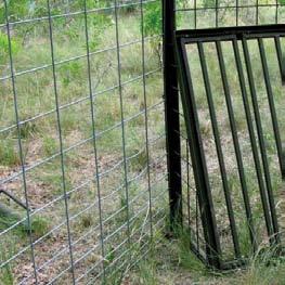 Most corral traps generally are composed of the same materials.