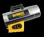 All DEWALT Forced Air Propane Heaters are equipped with a complete hose and regulator assembly, glove-friendly controls, and a