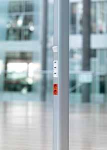 and room. Device installation trunking Bothersome cables are a thing of the past when you supply offices with power and data via device installation trunking along the wall.