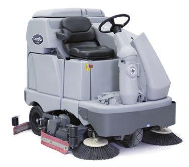 Advance SC8000 Offers Productivity, Innovation, Safety and Ease of Use in an Optimized Design The Advance SC8000 rider scrubber is the definition of innovative and optimized design.