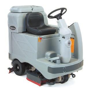Cleaning paths up to 67 inches are available on the SC8000.