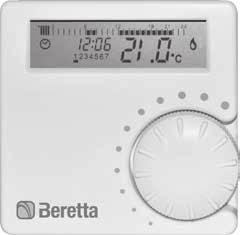Programmable digital room thermostat Alpha 7D/Alpha 7D Wireless 7-day programmable room thermostat (in 60-minutes steps). Built-in heating programme.
