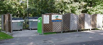 Location of Recycling Containers Recycling Islands are located at all Housing Areas in the Stuttgart Community.