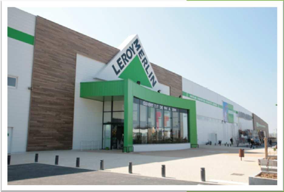 world. 2005 - Leroy Merlin France opens its first franchised store and has 5 today.