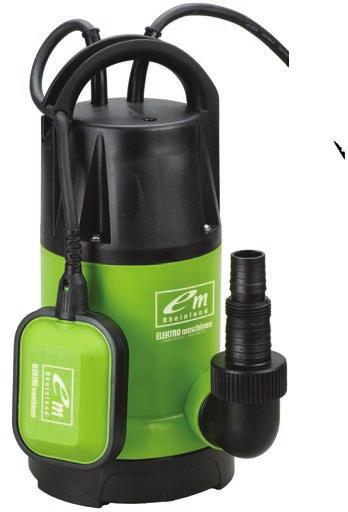 WATER PUMPS SPE 13502 DN Submersible pump SPE 13502 DN for draining infiltrating water, cellers or reservoirs. Usefull for clean or dirty water. Can easily work without any monitoring.