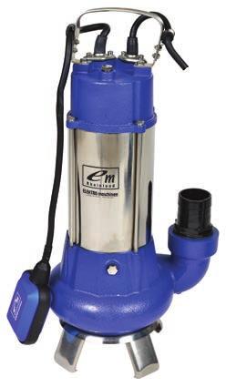 WATER PUMPS SPG 20502 DR Submersible pump for draining infiltrating water, cellers or reservoirs.