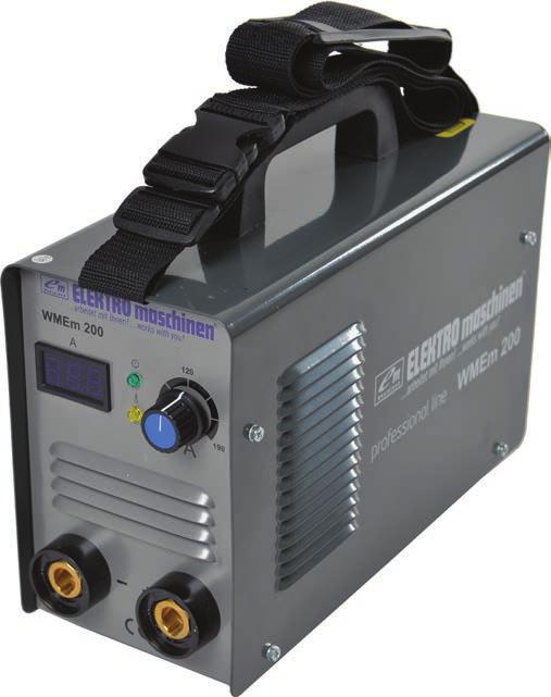 PROFESSIONAL LINE Welding inverters from the Professional Line are developed according the highest quality standards.