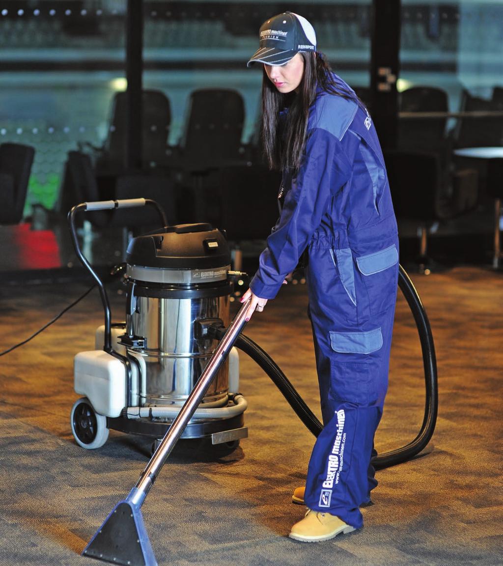 VACUUM CLEANERS Elektro Maschinen vacuum cleaners are designed to satisfy all your needs.