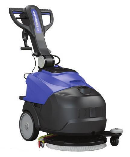 SMC 1000/260 SMC / SMB 1350/450 SMC / SMB 1650/550 Two cylinder electric scrubber machine, designed for cleaning smaller and difficult to reach areas. Adjustable ergonomic handle for easy transport.
