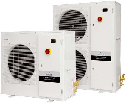 Outdoor Condensing Unit - ZX Digital The Compact Solution For Continuous Capacity Modulation Copeland EazyCool ZX Digital Condensing Units represent the top level of the ZX product platform.