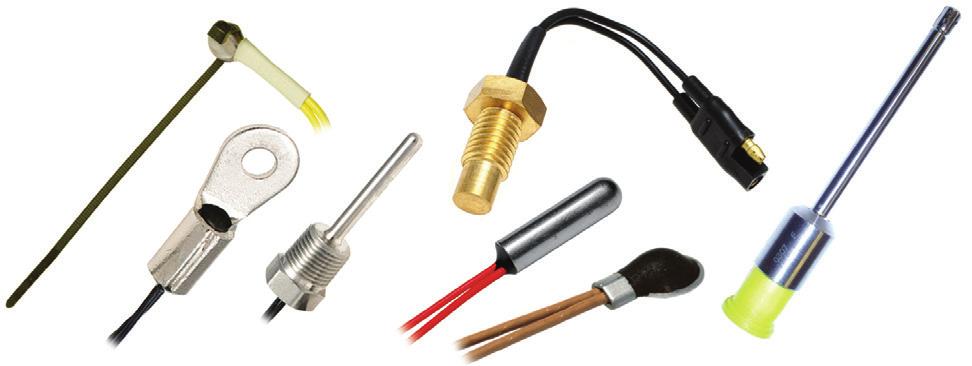 Packaged Temperature Probes These products may perform the same function as the Thermistor Sensing Elements. (See Table 5.) Table 5.