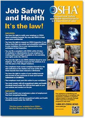 Slide 7 Occupational Safety and Health Act Protects employee health and safety Passed in 1970 Requires employers to make the workplace free of hazards 7 This is one of the most important laws to