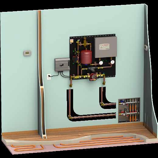 System Zoning by Actuators Pro Panel Actuators Multi-zone systems with Pro Panel and zoning by actuator When a Thermostat calls for heat, the Pro Panel Actuator HydroShark Boiler HydroShark Boiler