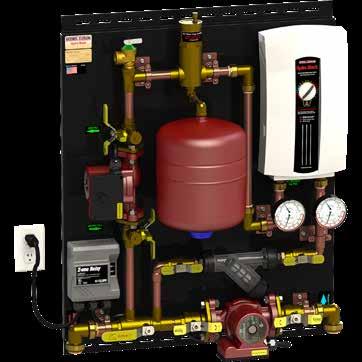 Tested Pressure Panel Material Pressure Relief Valve Expansion Tank Thermostat Capacity Controller Power Supply Boiler Power Supply Pro Panel Single Zone Pro Panel 7 10 (51 lb.