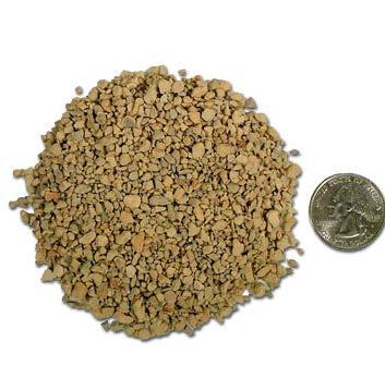 Calcined clay formed from certain clays, fuel ash, or shale fired at high temperatures