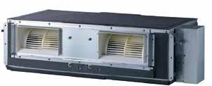 HEAT PUMPS SINGLE ZONE CONCEALED DUCT 24000 and 36000 Btu. Indoor unit is installed in the ceiling or furr down for unobtrusive installation.