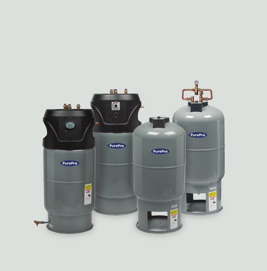The PurePro Family of Indirect Water Heaters A smart