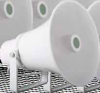 WEATHERPROOF ALUMINIUM HORN SPEAKER (15W-30W) N-9720R The N-9720R is a waterproof horn speaker