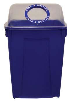 Centralized Solutions 26 Gallon Upright with Clearview Lid Significantly