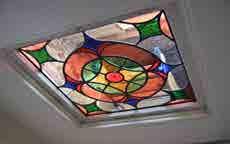 glass/stained glass laminated