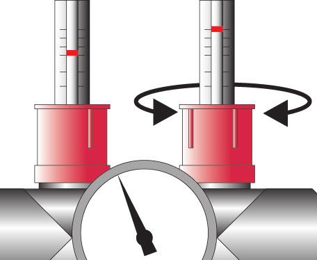 There is a limit to how much extra flow can be achieved and if, after adjusting one or several zones, further action is required the flow temperature can be increased.