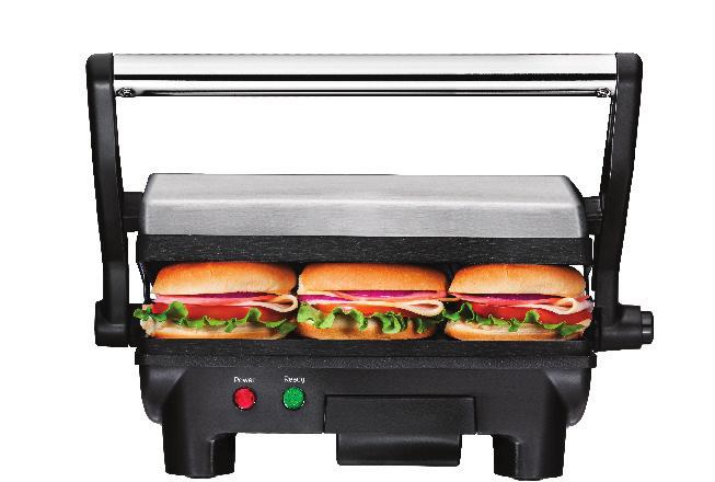 180º GRILL + PANINI PRESS USER GUIDE Now that you have purchased a Chefman product you can rest assured in the knowledge that as well as your 1-year parts and labor warranty you have the added peace