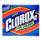 S E C T I O N B Chemicals Clorox Regular Concentrated Bleach Concentrated formula is powerful enough to stand up to whatever life throws your way. 30768 30 oz.