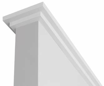 2.0 DECORATIVE CORNICE CAIRO CORNICE The Cairo is stepped and sharply defined with clean