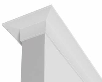 2.0 DECORATIVE CORNICE 2.4 LINEAR For the discerning individual looking for the next generation in cornice, Linear is at the forefront of contemporary design.
