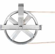 ensuring this machine will be around for the long haul. E F Item #: 250 5 lothesline Pulley Rust resistant finish.