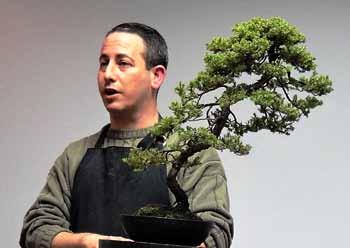 Dave Paris sharing his expertise Help Wanted: Bonsai Assistance The club has been contacted about a woman in a nursing home who has a bonsai which needs attention.