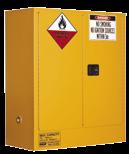This range of cabinets is for the storage of Class 4 chemicals in liquid or solid form as classified by the United Nations criteria and the ADG Code for Dangerous Goods. Please refer to the Standard.
