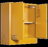 This range of cabinets is for the storage of toxic substances in liquid or solid form as classified by the United Nations criteria and the ADG Code for Dangerous