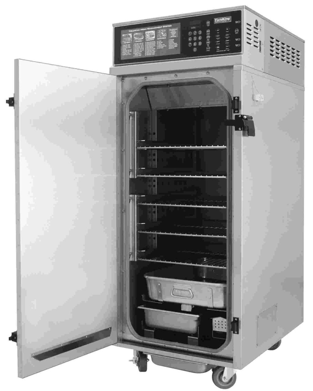 1. Omni-Chef Control Panel 18. Main Element/ Fan Shroud 20. Menu Management System Card 19. Convection Fan Motor Assembly (inside the top housing) 2. Control and Fan Motor Housing 3. Flue 4.