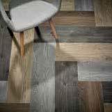 Get the looks of real wood with the advantages of a textile floor.