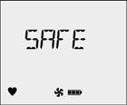 Device Configuration Safe Mode If enabled, SAFE displays continuously on the LCD unless an alarm condition occurs. display the high peak concentration until the alarm condition no longer exists.