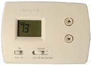 1023721 Digital, with programmable 5-1-1 day program or 5-2 day program, mercury free HEAT-OFF-COOL-AUTO and fan AUTO-ON selections Easy to read backlit display Range: 40 to