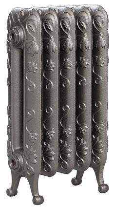 They are one of the most successful designs of VIADRUS cast-iron radiators as well.