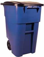 BRUTE Rollout Containers: Easy mobility for general refuse collection and material handling. Item No.
