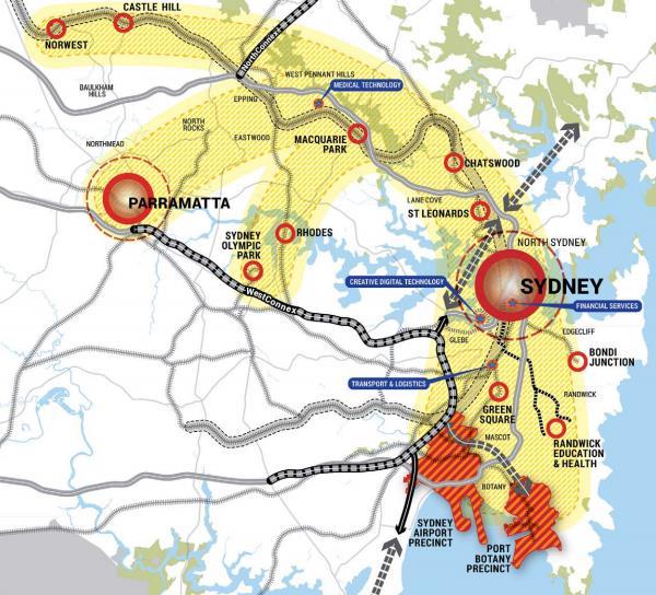 Macquarie Park Figure 12. Global Economic Corridor (A Plan for Growing Sydney, 2014) 4.1.3 TOWARDS OUR GREATER SYDNEY 2056 Towards Our Greater Sydney 2056 has been prepared by the Greater Sydney Commission and forms a draft amendment to A Plan for Growing Sydney.