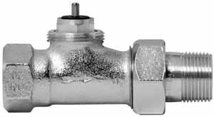 06/01/17 B47 Thermostatic Radiator Valves (Honeywell) Standard Capacity (V2000 Series and Components) Automatic temperature control of one-pipe steam or hot water systems for free standing radiators,