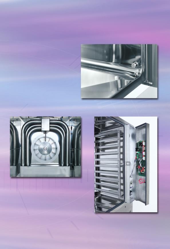 ... Innovative solutions! Cooking chamber with rounded corners To simplify and minimize cleaning procedures.