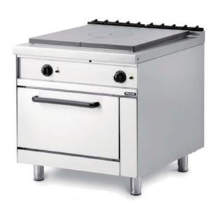 device 2 burner @ 11 kw - Piezo ignition - Cabinet in Stainless Steel SUS 304 execution, Norm H 2 - Orbital finished top  device GAS FRY TOP SMOOTH GROOVED LIST PRICES: LIST PRICES: 1,960.00 2,045.