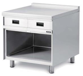 maximum - Water connection ½" 2 Heaters @ 2 kw - Cabinet in Stainless Steel SUS 304 execution, Norm H 2 - Orbital finished top panel 2 mm thickness - IPX 4 protection - working temperature 110 C