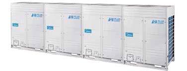 High Reliability Cycle Duty Operation OUTDOOR UNITS The cyclical start-up sequence of outdoor units and DC inverter compressors equalized compressor duty and extends operating life.