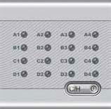 Unified On/Off Controller Stylish unified controller design with a clear panel. Can control single or group indoor units.