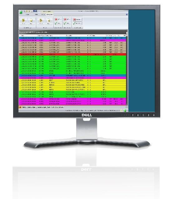 hardware and software to clearly convey potential problems to operators. The alarm management system focuses the operator on important plant activities that deviate from normal operation.